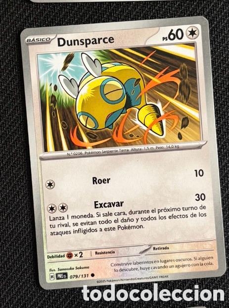 Coleccionismo cromos antiguos: 079/131 Dunsparce Carta POKEMON TCG