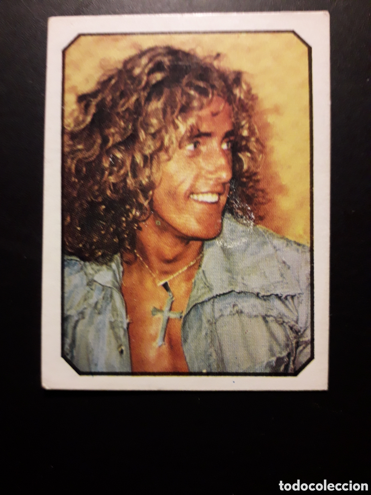 Coleccionismo cromos antiguos: ROGER DALTREY, THE WHO N&deg; 126 ALBUM FANS ED ESTE 1976 SIN PEGAR PEDIDO M&Iacute;NIMO 3&euro;
