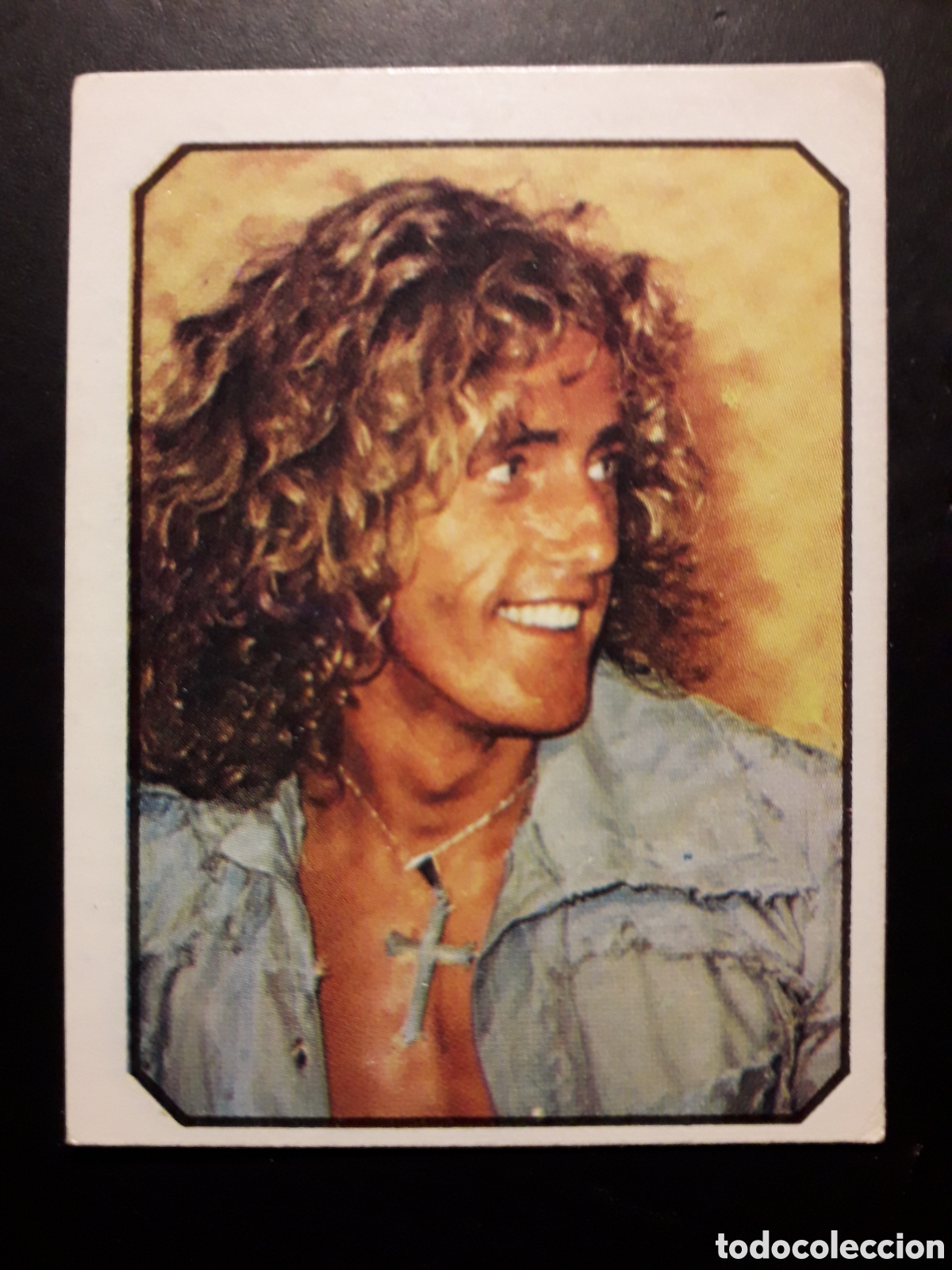 Coleccionismo cromos antiguos: ROGER DALTREY, THE WHO N&deg; 126 ALBUM FANS ED ESTE 1976 SIN PEGAR PEDIDO M&Iacute;NIMO 3&euro;