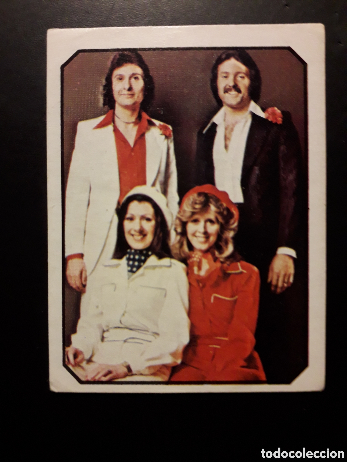Coleccionismo cromos antiguos: BROTHERHOOD OF MAN, EUROVISI&Oacute;N N&deg; 102 ALBUM FANS ED ESTE 1976 SIN PEGAR PEDIDO M&Iacute;NIMO 3&euro;