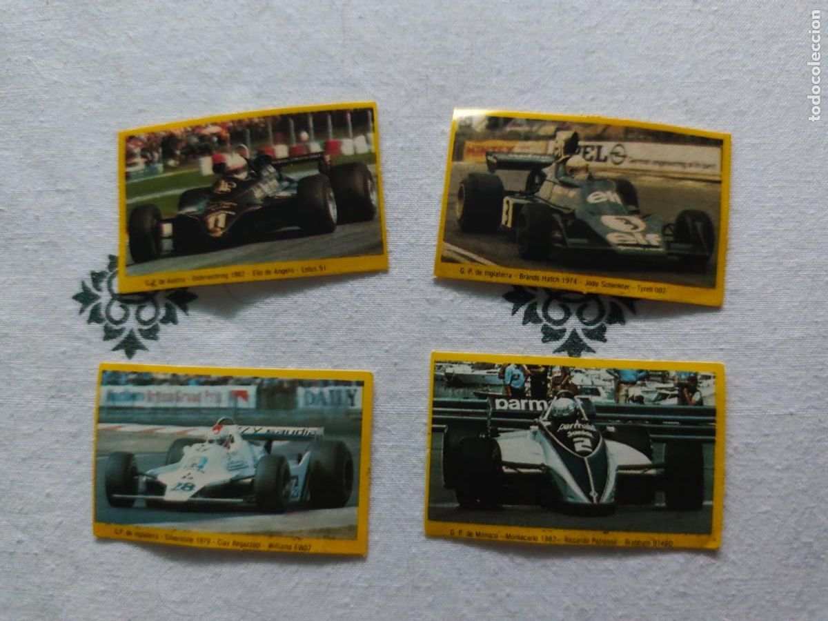 Coleccionismo cromos antiguos: 4 cromos Gran Prix de Danone - Foto 1
