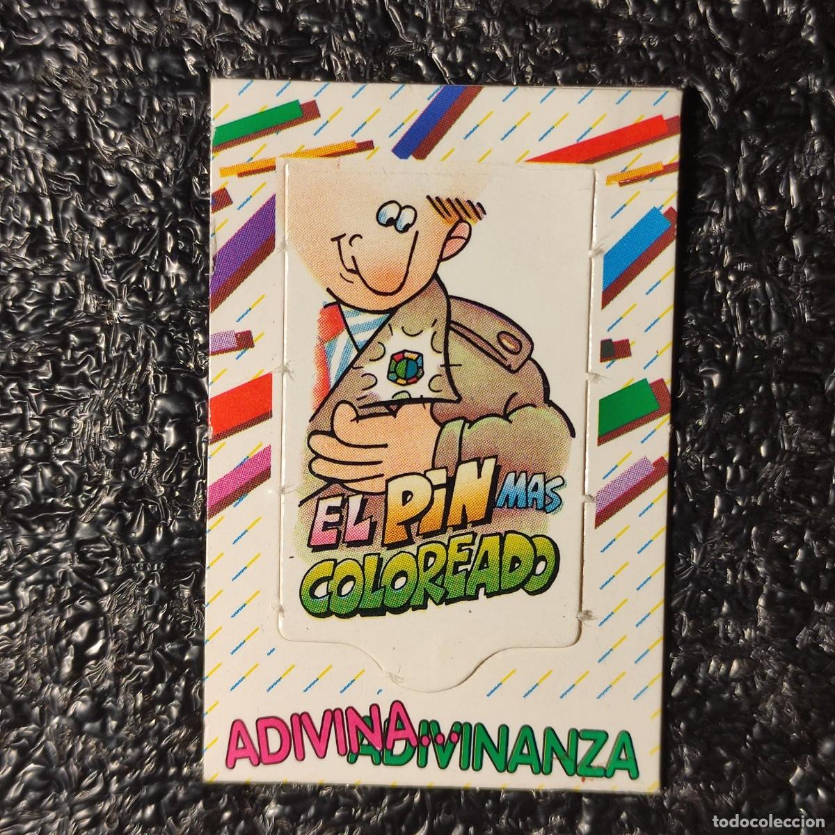 Coleccionismo cromos antiguos: CROMO BOLLYCAO . ADIVINA ADIVINANZA ** EL PIN MAS COLOREADO **