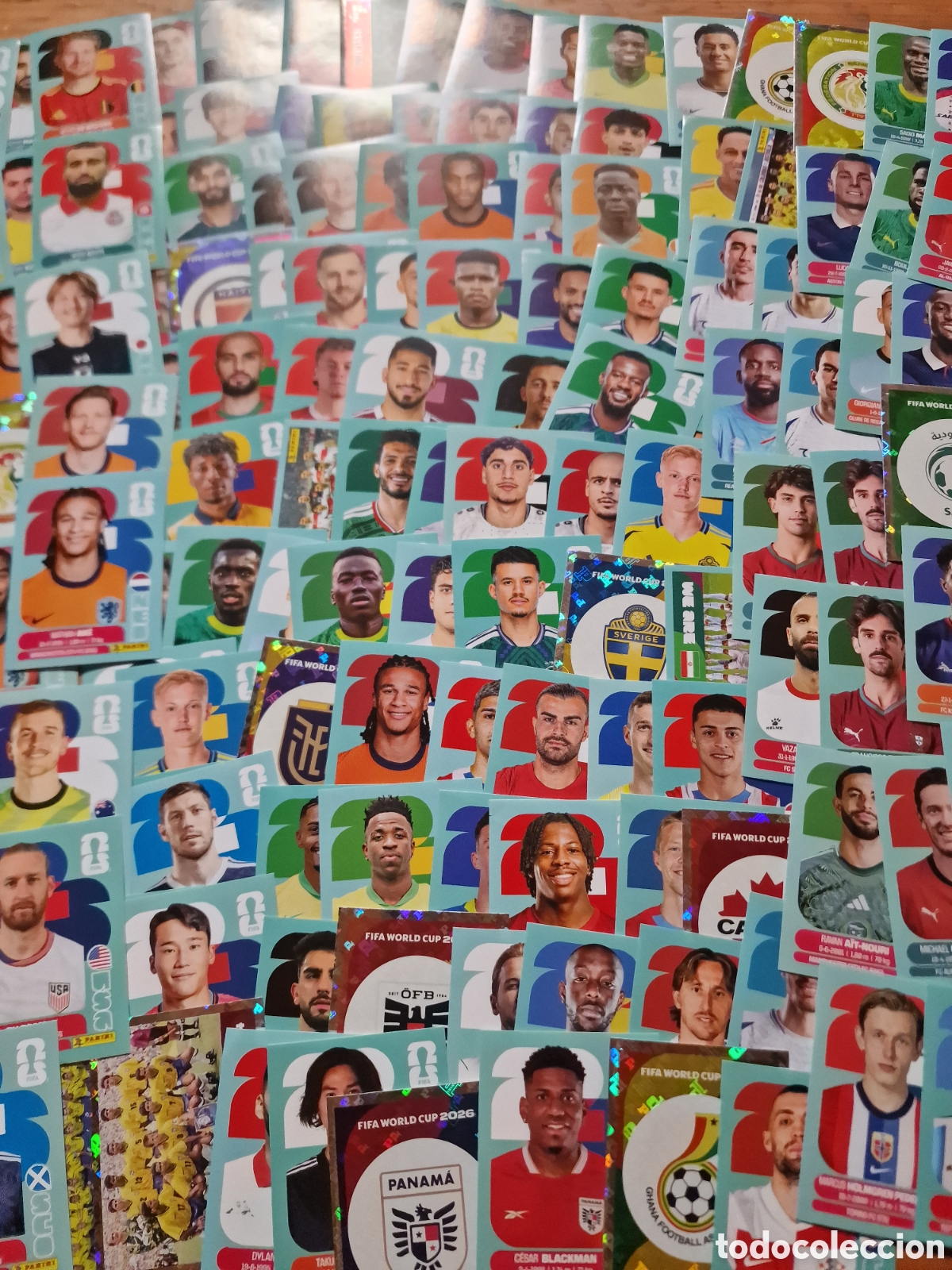Coleccionismo cromos antiguos: Gran lote 157 cromos del mundial fifa world cup 2026