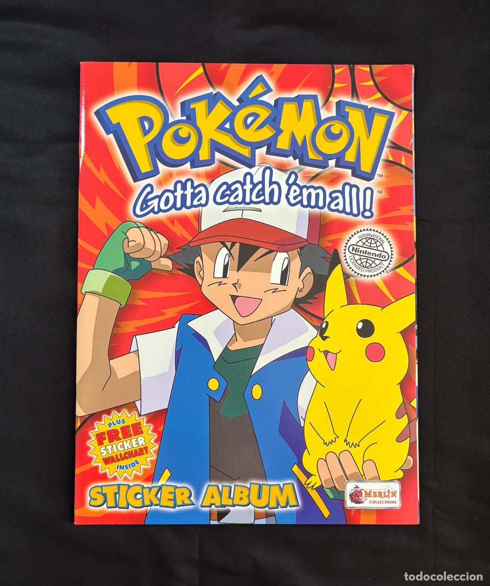 Coleccionismo cromos antiguos: &Aacute;lbum Pok&eacute;mon Merlin Serie 1 nuevo con p&oacute;ster intacto