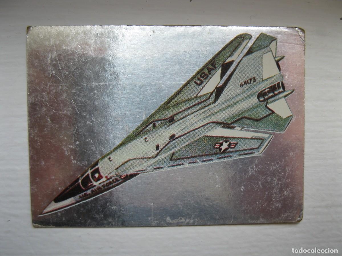 Coleccionismo cromos antiguos: HECHOS Y SOLDADOS DEL SIGLO XX - CROMO N&ordm; 266 - JET FIGHTER F 111 - EDITORIAL MAGA - NUNCA PEGADO.
