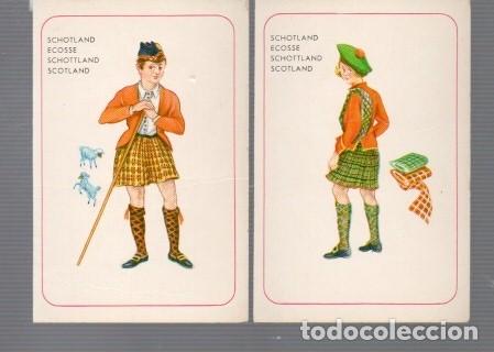 Coleccionismo cromos antiguos: TRES CROMOS ESCOCIA DE CASA MULDER BIEN CONSEBADOS