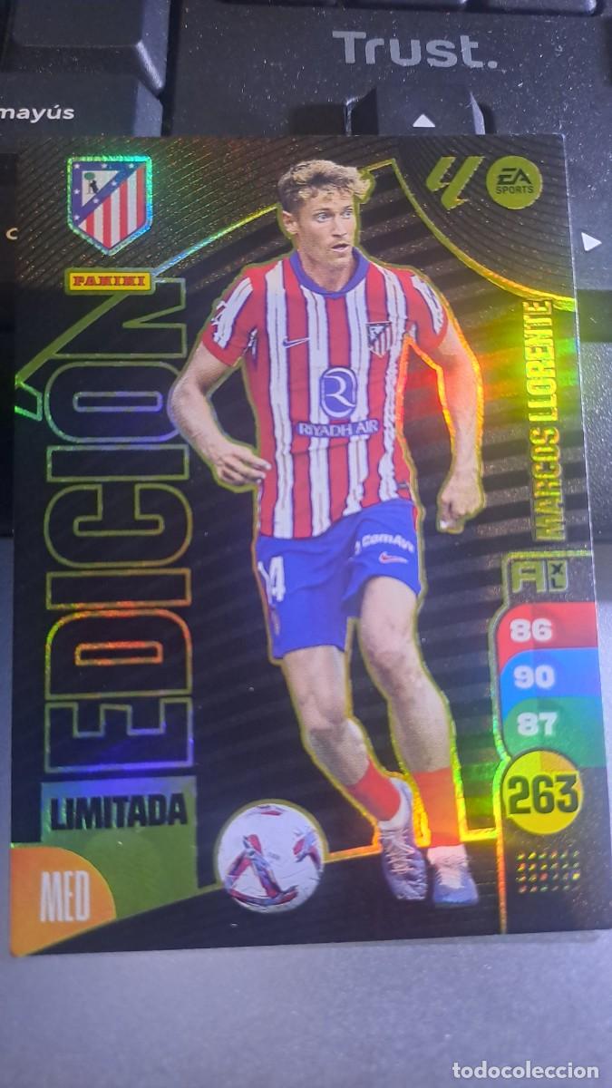 Sammeln alte Sammelbilder: ADRENALYN XL MARCOS LLORENTE EDICION LIMITADA ATLETICO DE MADRID CROMO LIGA 2024 2025 24 25 PANINI