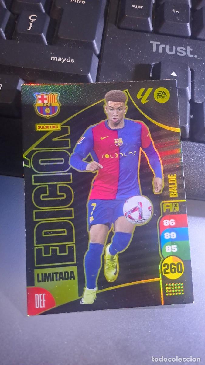 Sammeln alte Sammelbilder: ADRENALYN XL BALDE EDICION LIMITADA BARCELONA CROMO LIGA 2024 2025 24 25 PANINI