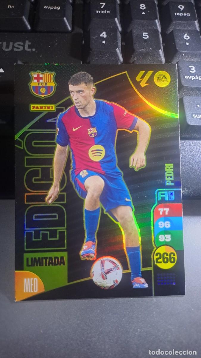 Colecionismo Cromos antigos: ADRENALYN XL PEDRI EDICION LIMITADA BARCELONA CROMO LIGA 2024 2025 24 25 PANINI