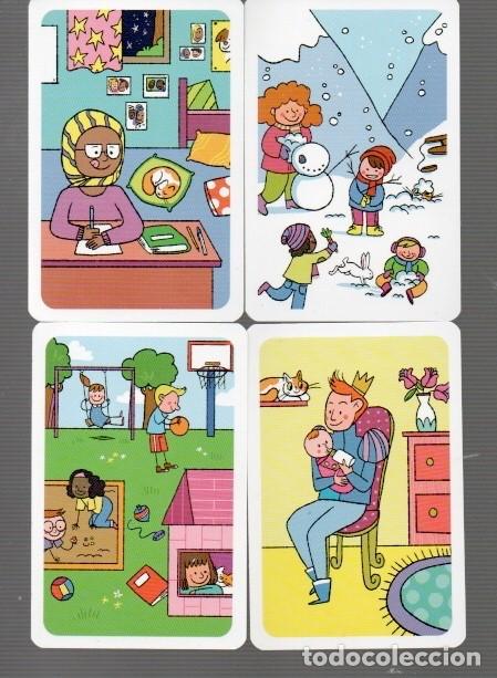 Collezionismo Figurine antiche: DIEZ CROMOS DE JUEGOS DE NI&Ntilde;OS CASA REALITAT Y FANTASIA CREU ROJA JOVENTUT