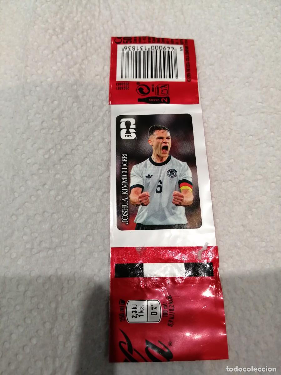 Coleccionismo cromos antiguos: JOSHUA KIMMICH ALEMANA COCA COLA COCACOLA ⚽ PANINI FIFA MUNDIAL WORLD CUP 26 2026 STICKER ⚽