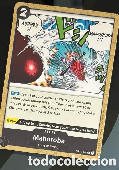 Coleccionismo cromos antiguos: Carta One Piece Mahoroba