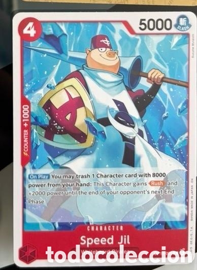Coleccionismo cromos antiguos: Carta One Piece Speed Jil