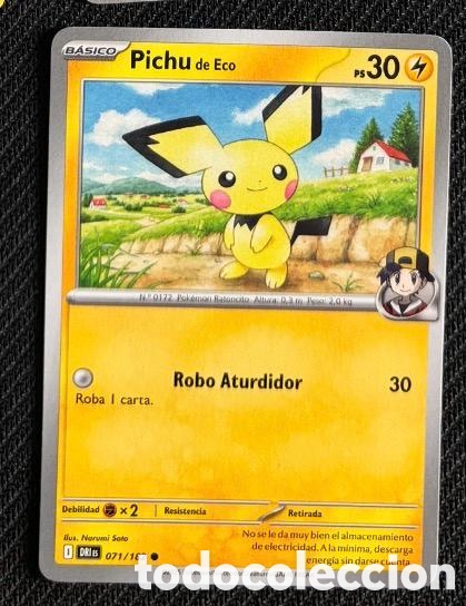 Collectable Antique Stickers: 071/182 Pichu Carta POKEMON TCG