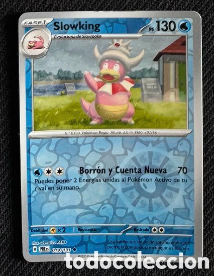 Collectionnisme Cartes &agrave; collectionner anciennes: SLOWKING REVERSE 019/131 Carta POKEMON TCG