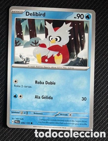 Colecionismo Cromos antigos: 046/193 Delibird Carta POKEMON TCG