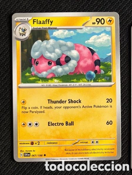 Colecionismo Cromos antigos: 067/198 Flaaffy Carta POKEMON TCG