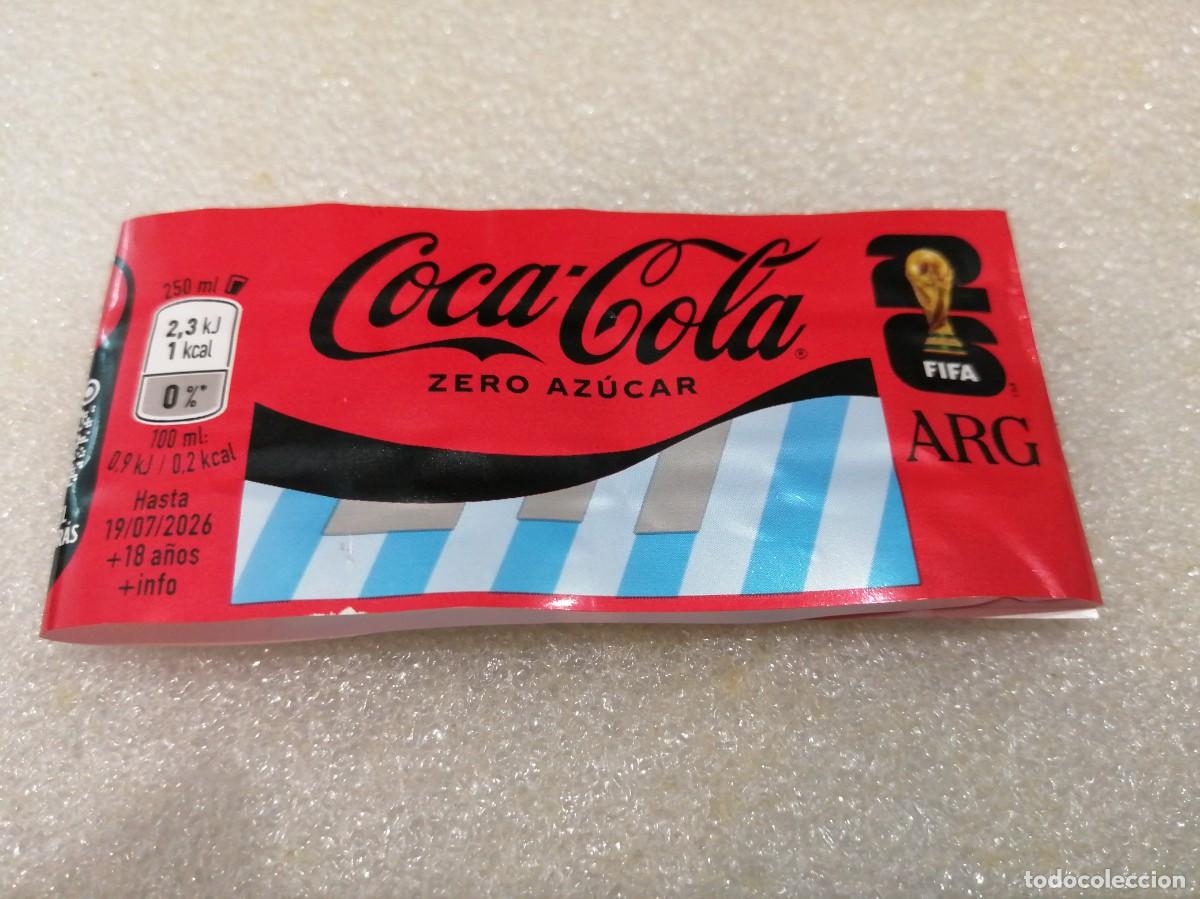 Coleccionismo cromos antiguos: ETIQUETA BANDERA ARGENTINA ARG COCA COLA COCACOLA ⚽ FIFA MUNDIAL WORLD CUP FIFA26 2026 STICKER ⚽