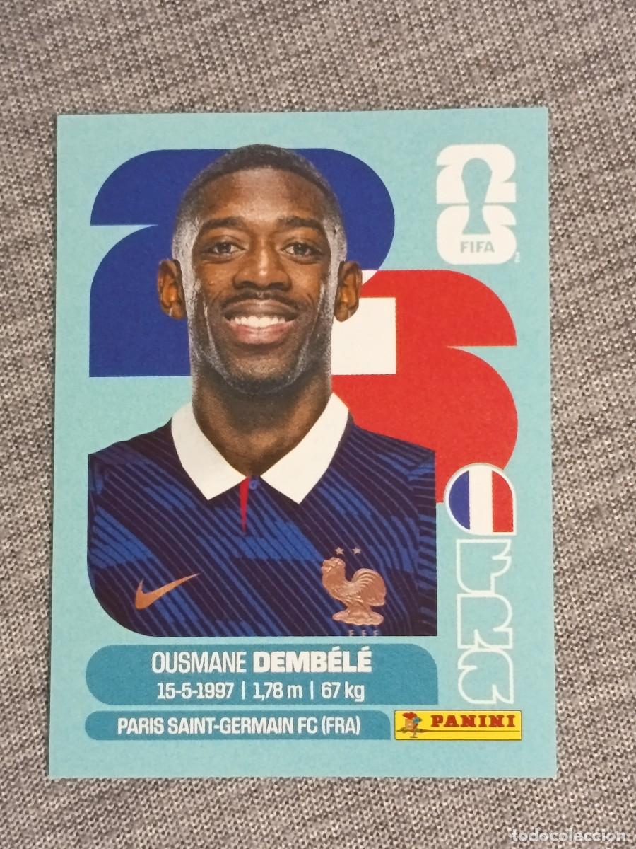 Coleccionismo cromos antiguos: DEMBELE FRA 15 STICKER MUNDIAL 2026 PANINI FIFA WORLD CUP NUEVO