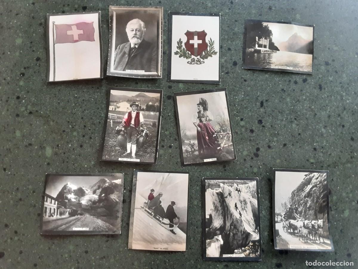 Coleccionismo cromos antiguos: SUIZA, SERIE COMPLETA DE 10 CROMOS CIGARRILLOS SUSINI, CUBA, A&Ntilde;OS 20