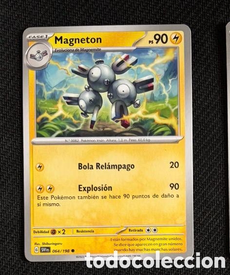 Colecionismo Cromos antigos: 064/198 Magneton Carta POKEMON TCG