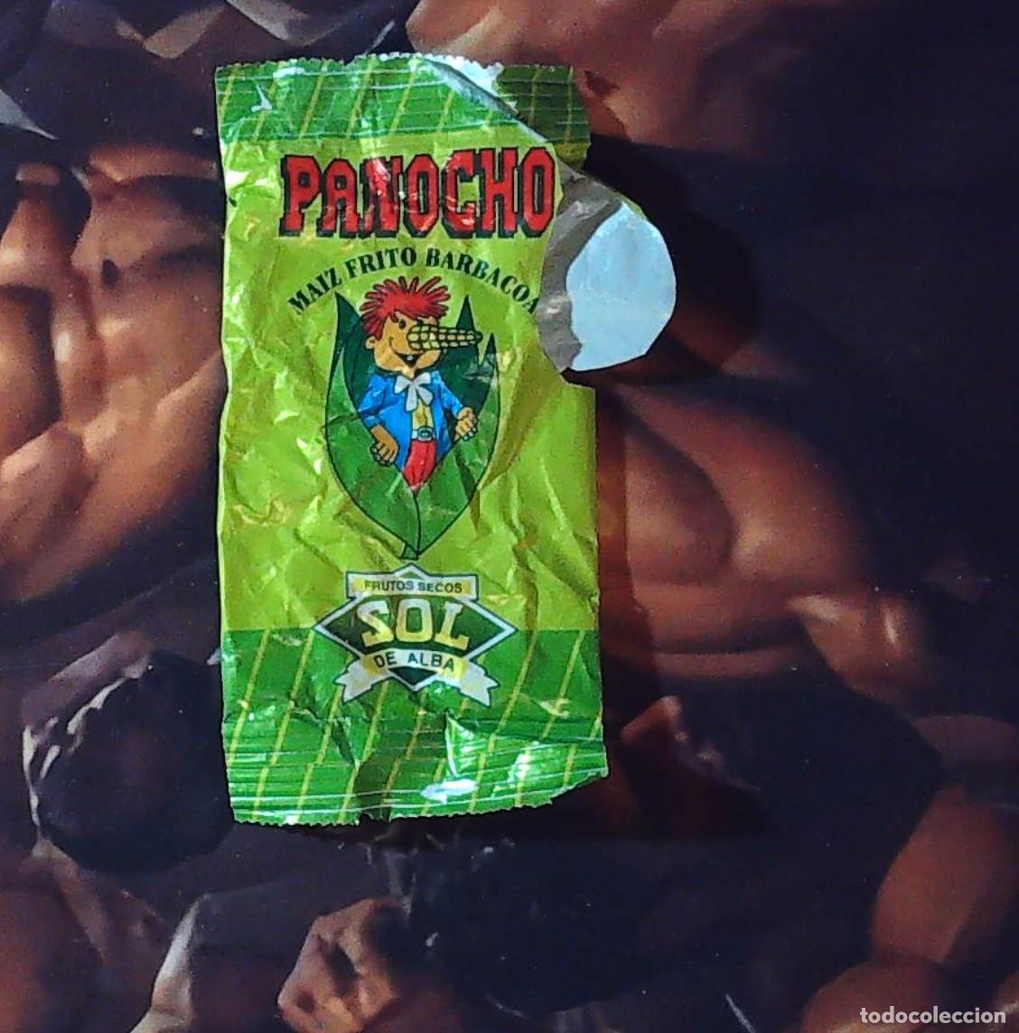 Coleccionismo cromos antiguos: panocho sol frutos secos envoltorio de los a&ntilde;os 90 no matutano aperitivos snacks