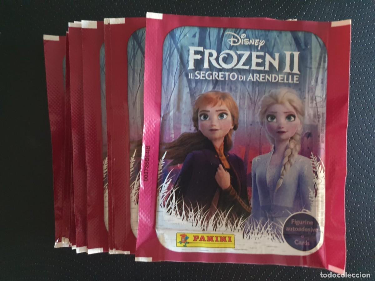 Coleccionismo cromos antiguos: LOTE 10 SOBRES COLECCION FROZEN II PANINI 2019 NUEVOS