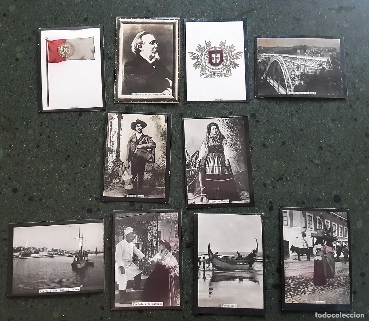 Coleccionismo cromos antiguos: PORTUGAL, SERIE COMPLETA DE 10 CROMOS CIGARRILLOS SUSINI, CUBA, A&Ntilde;OS 20