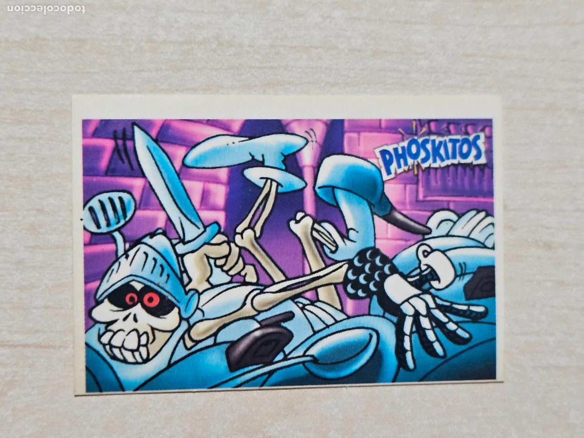 Coleccionismo cromos antiguos: CROMO PEGATINA PHOSKITOS -- CASTILLO DEL TERROR