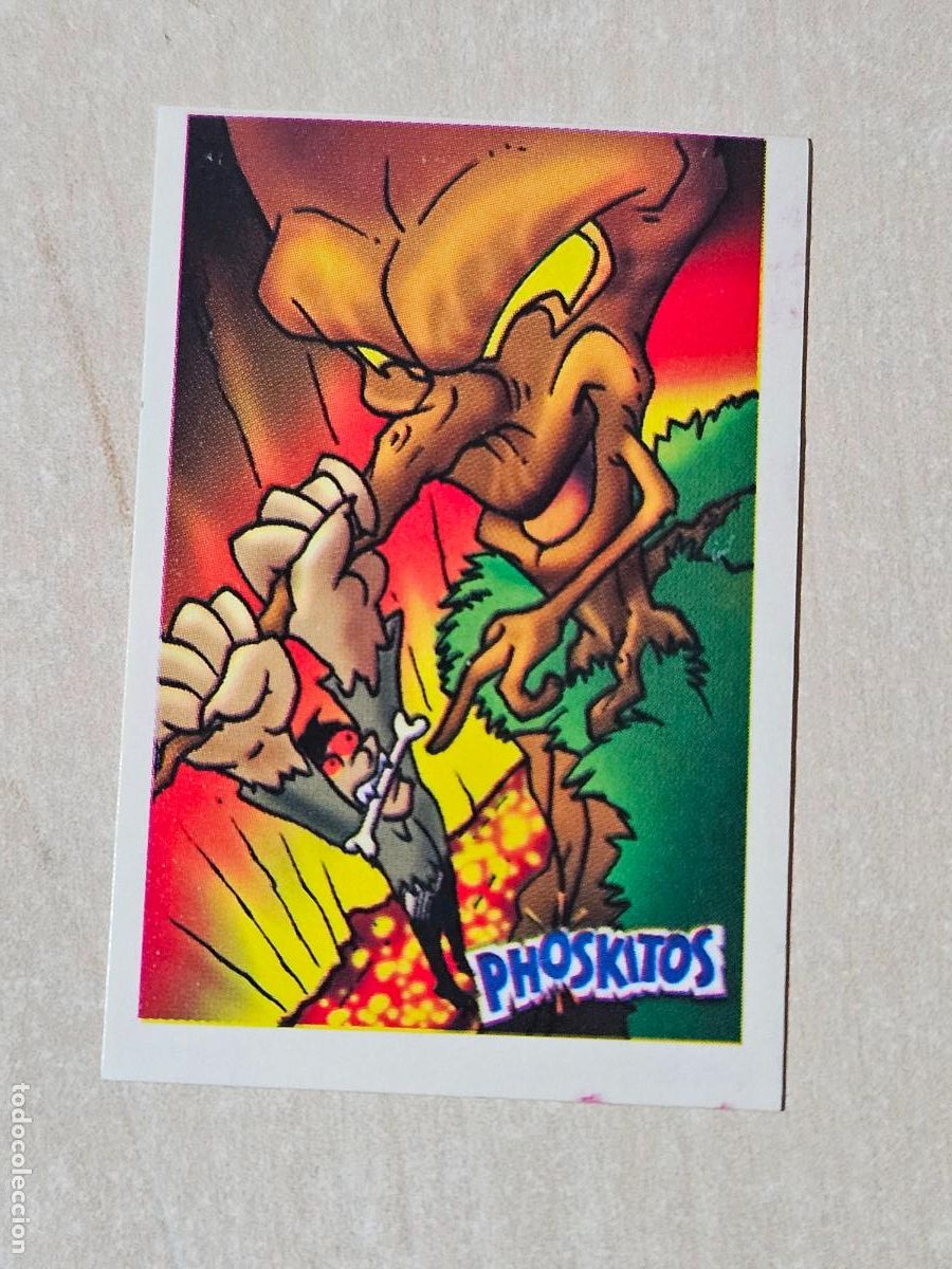Coleccionismo cromos antiguos: CROMO PEGATINA PHOSKITOS -- CASTILLO DEL TERROR