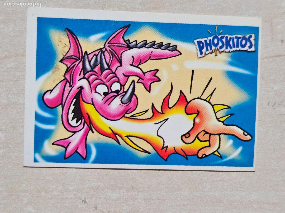 Coleccionismo cromos antiguos: CROMO PEGATINA PHOSKITOS -- CASTILLO DEL TERROR