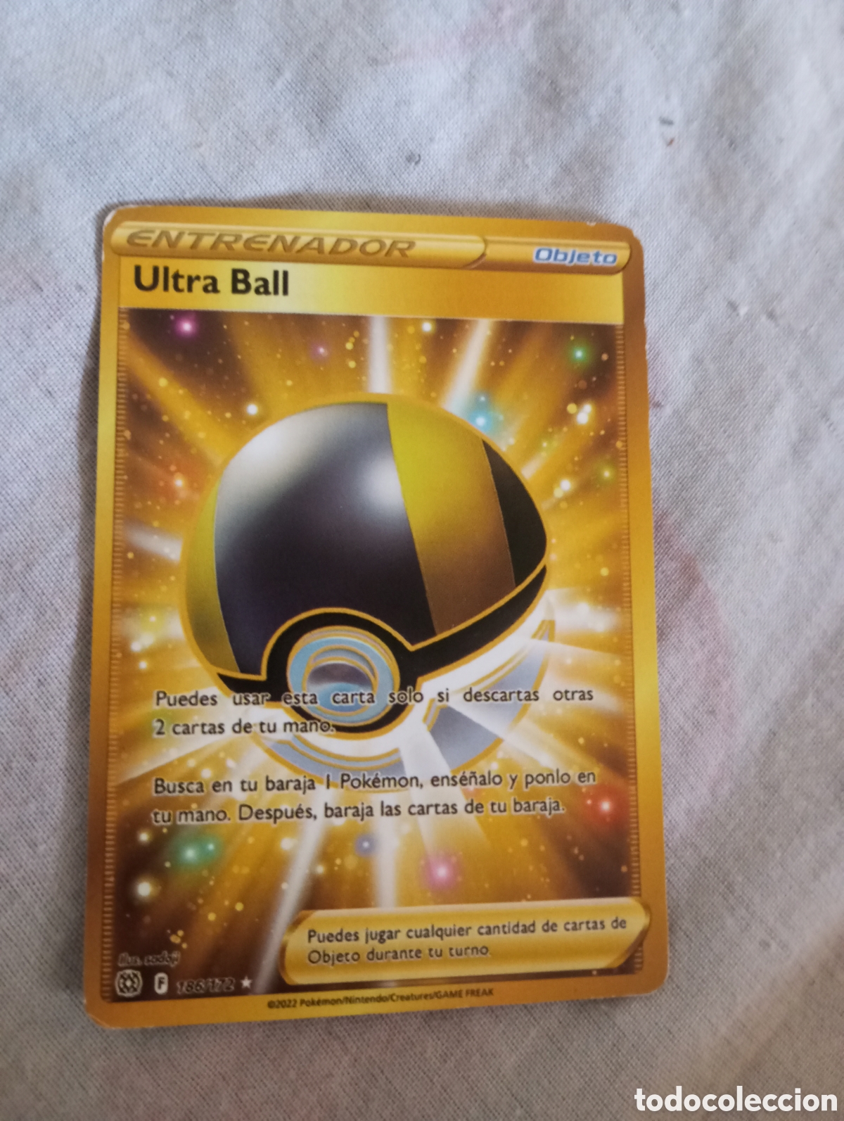 Coleccionismo cromos antiguos: Pokeball Ultra Ball (Europe Championships)