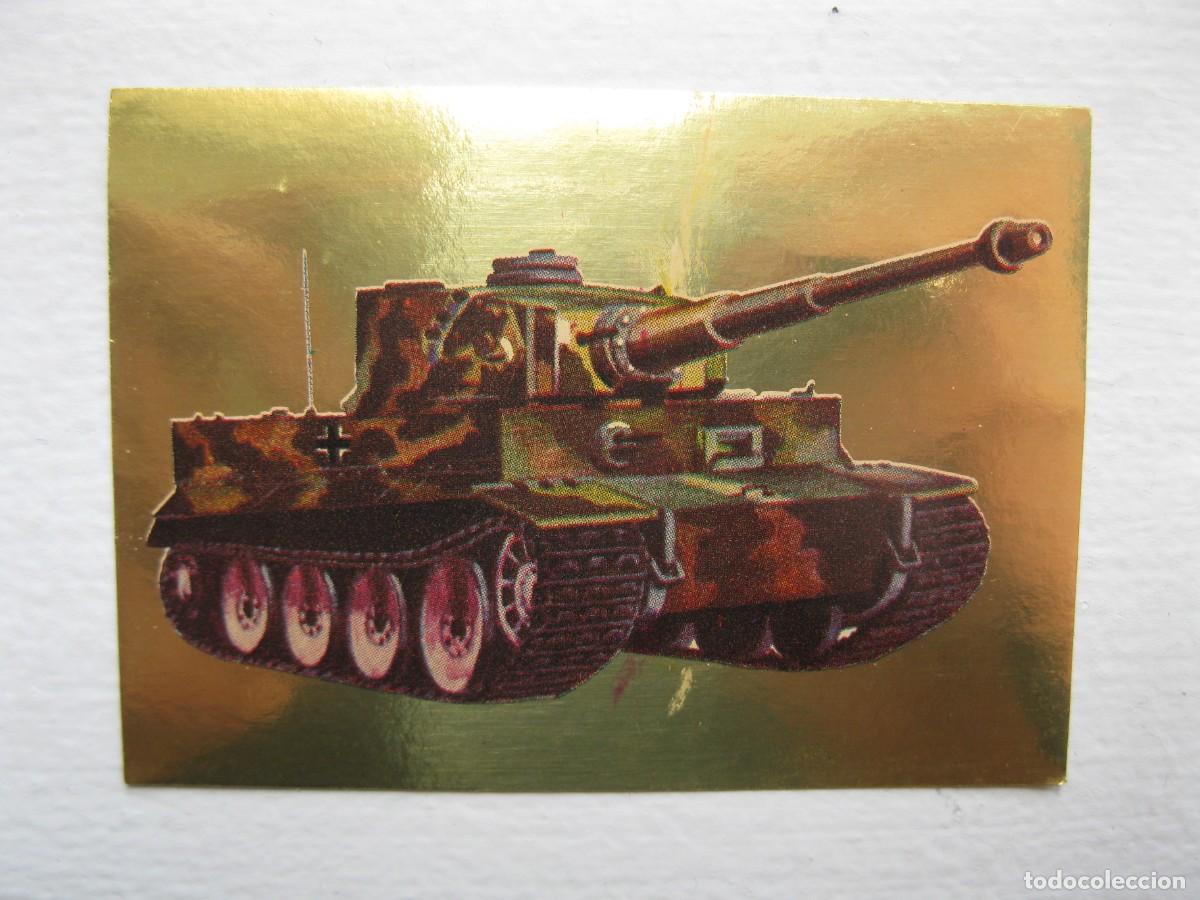 Coleccionismo cromos antiguos: HECHOS Y SOLDADOS DEL SIGLO XX - CROMO N&ordm; 145 - TANQUE ALEM&Aacute;N - EDITORIAL MAGA - NUNCA PEGADO.