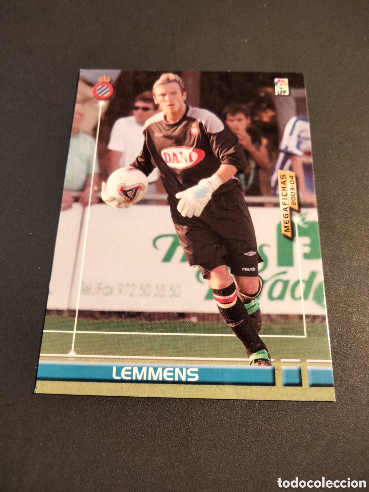 Coleccionismo cromos antiguos: LEMMENS # 464 R.C.D.ESPANYOL NUEVO FICHAJE MEGAFICHAS ( MEGACRACKS) 2003/04 PANINI