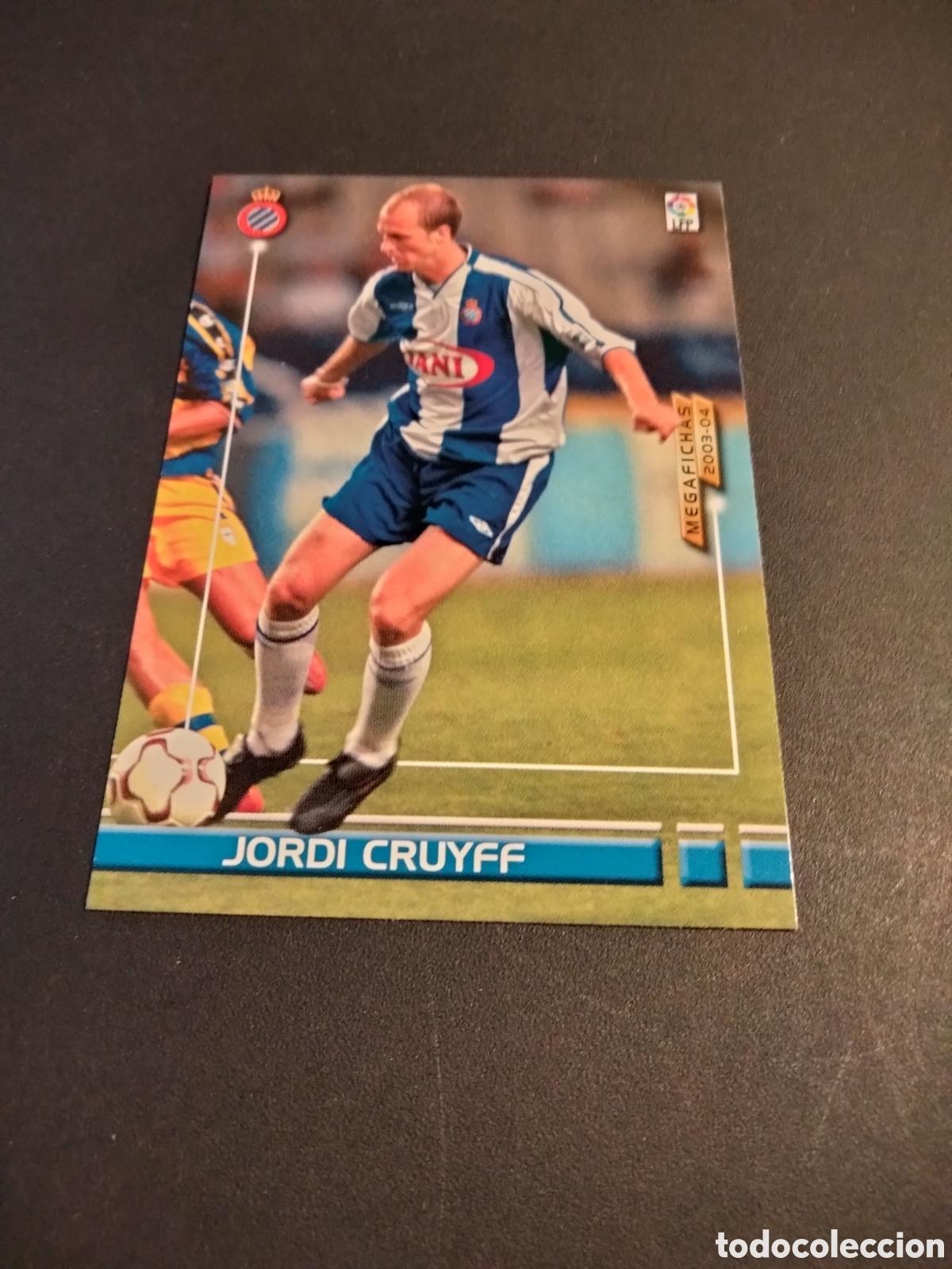 Coleccionismo cromos antiguos: JORDI CRUYFF # 467 R. C. D. ESPANYOL NUEVO FICHAJE MEGAFICHAS ( MEGACRACKS) 2003/04 PANINI