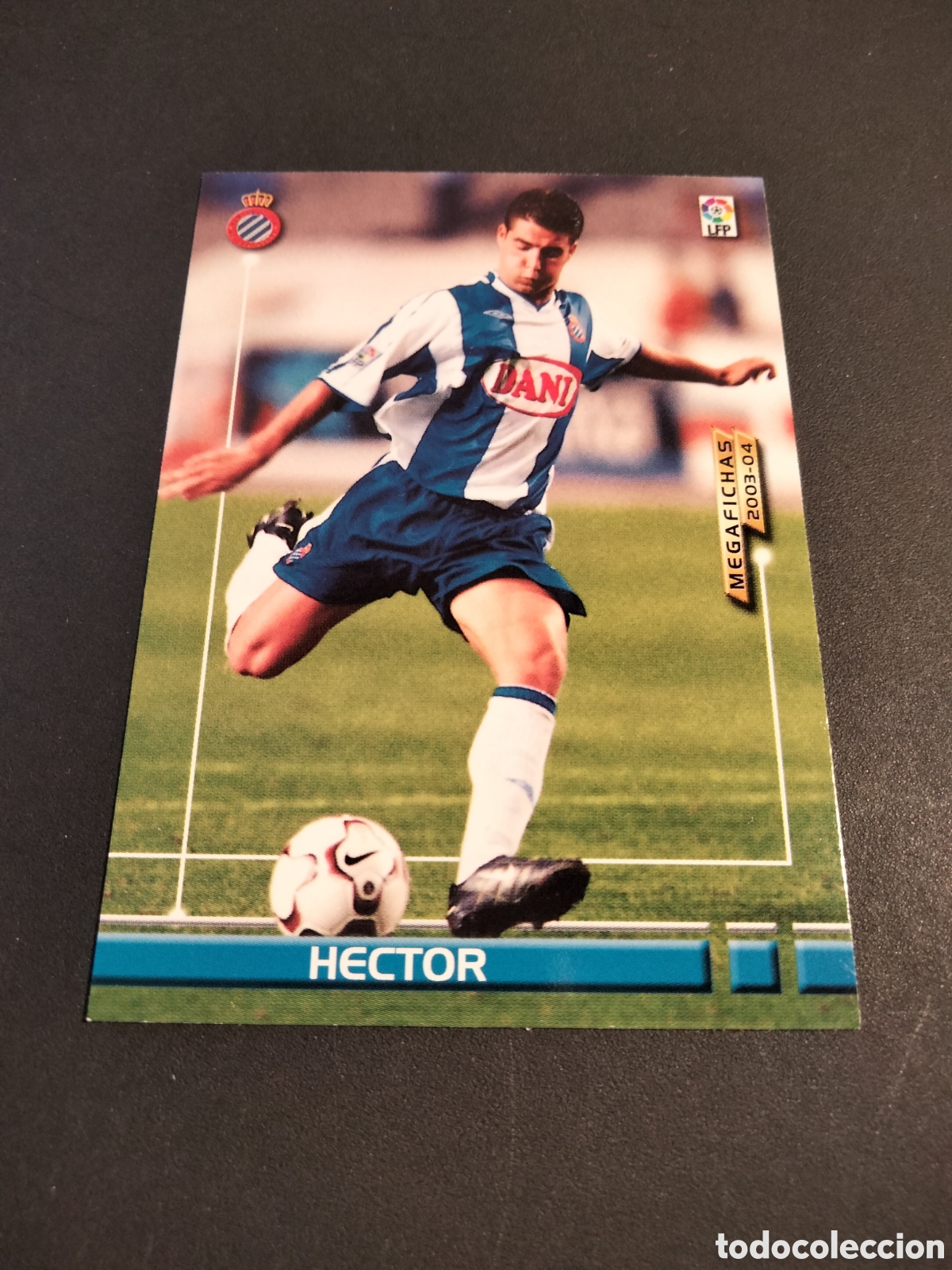 Coleccionismo cromos antiguos: H&Eacute;CTOR # 475 R.C.D. ESPANYOL NUEVO FICHAJE MEGAFICHAS ( MEGACRACKS) 2003/04 PANINI