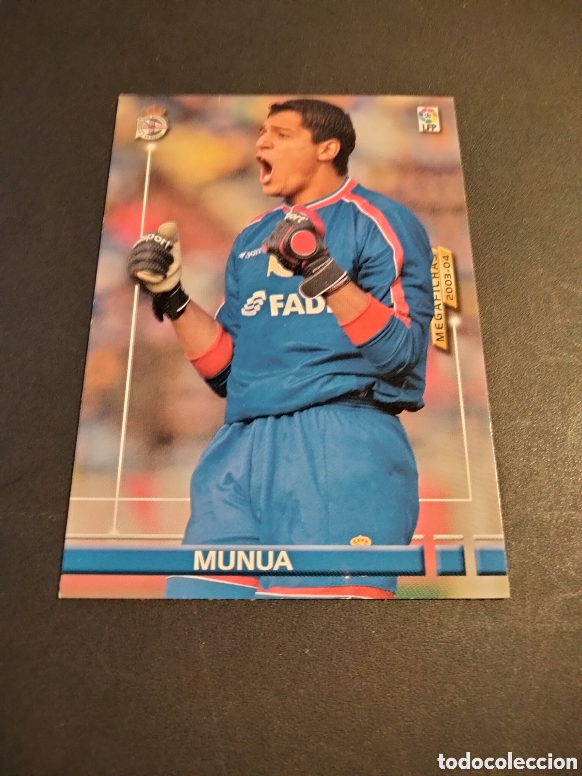 Coleccionismo cromos antiguos: MUNUA # 484 DEPORTIVO NUEVO FICHAJE MEGAFICHAS ( MEGACRACKS) 2003/04 PANINI