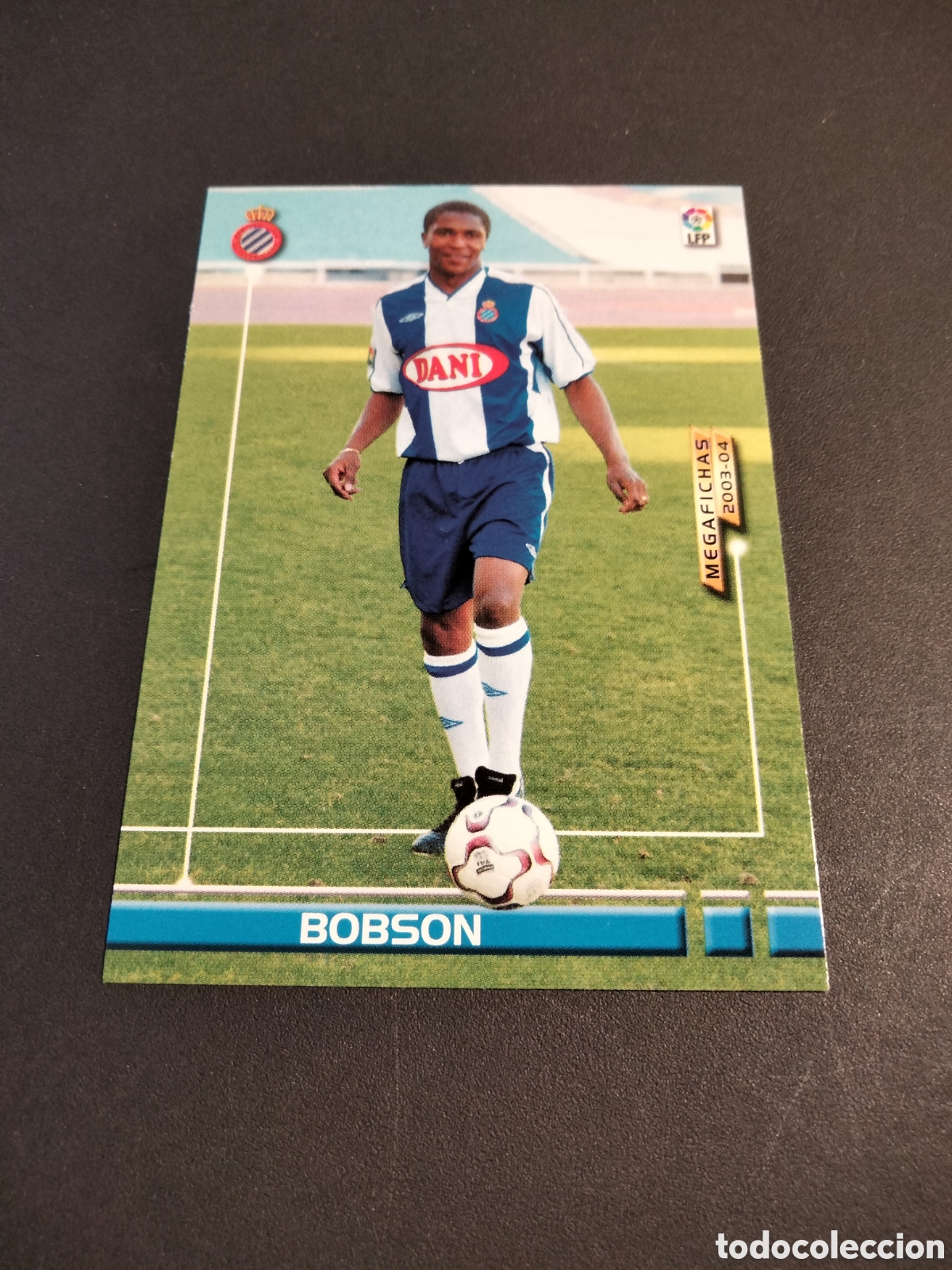 Coleccionismo cromos antiguos: BOBSON # 481 ESPANYOL NUEVO FICHAJE MEGAFICHAS ( MEGACRACKS) 2003/04 PANINI