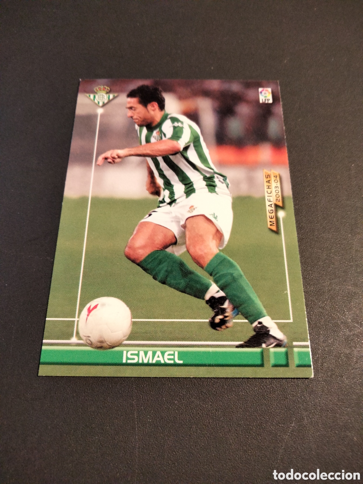 Coleccionismo cromos antiguos: ISMAEL # 477 REAL BETIS NUEVO FICHAJE MEGAFICHAS ( MEGACRACKS) 2003/04 PANINI