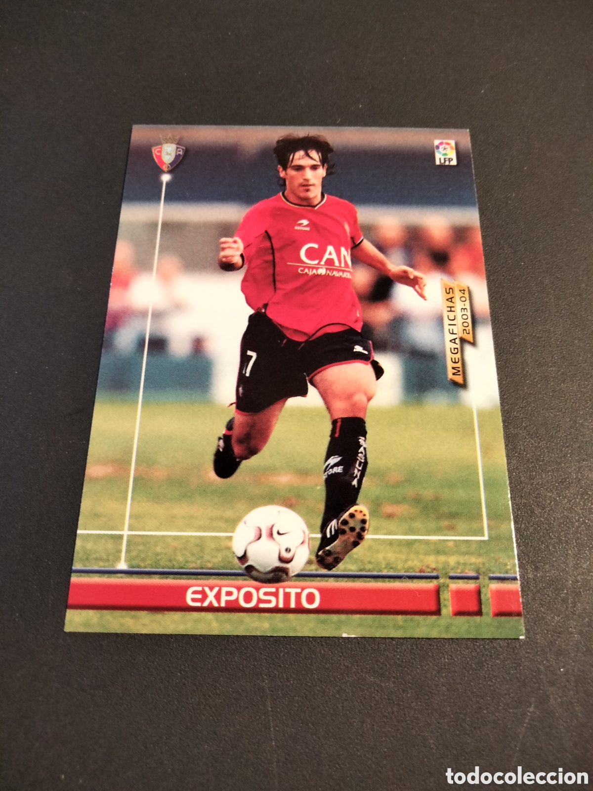 Coleccionismo cromos antiguos: EXPOSITO # 469 OSASUNA NUEVO FICHAJE MEGAFICHAS ( MEGACRACKS) 2003/04 PANINI