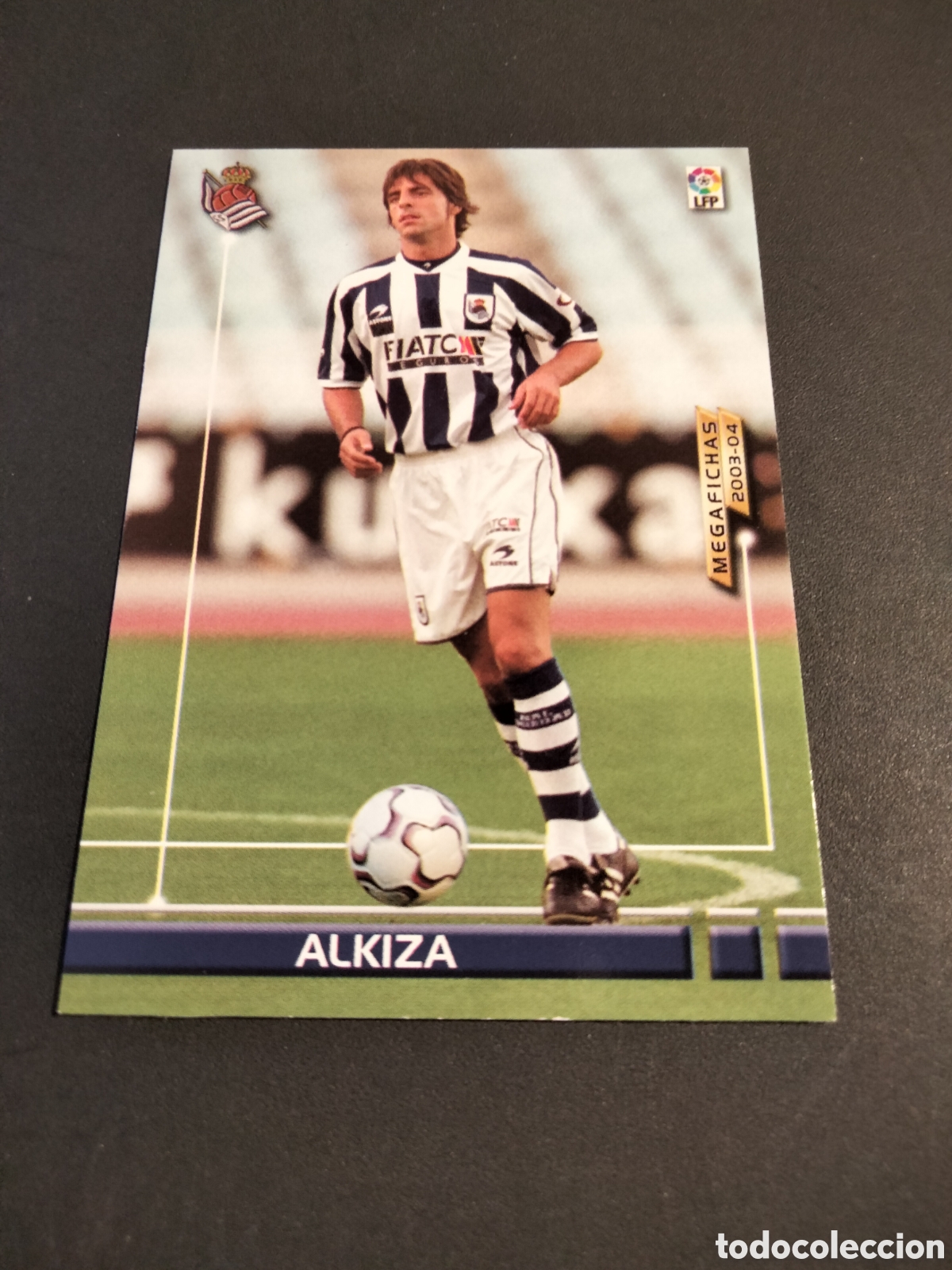 Coleccionismo cromos antiguos: ALKIZA # 446 REAL SOCIEDAD NUEVO FICHAJE MEGAFICHAS ( MEGACRACKS) 2003/04 PANINI