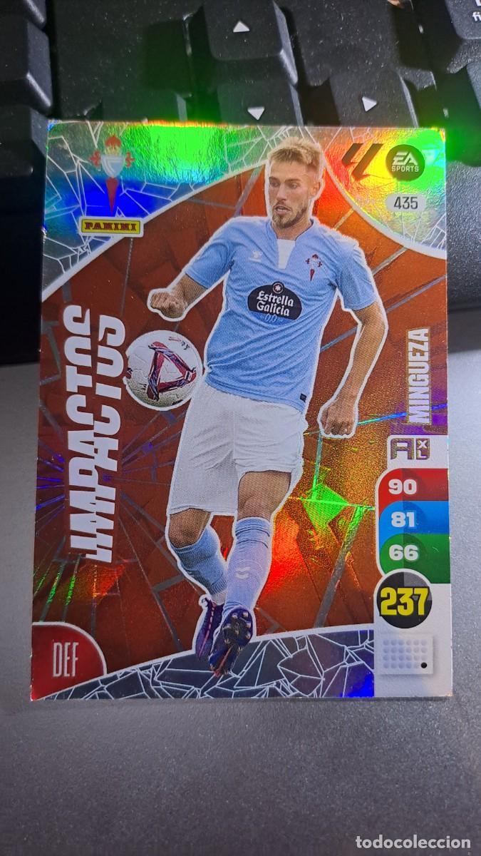 Coleccionismo cromos antiguos: ADRENALYN XL MINGUEZA 435 IMPACTOS 435 CELTA DE VIGO CROMO LIGA 24 25 2024 2025 PANINI