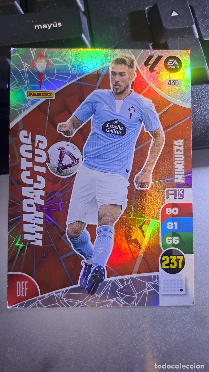 Coleccionismo cromos antiguos: ADRENALYN XL MINGUEZA 435 IMPACTOS 435 CELTA DE VIGO CROMO LIGA 24 25 2024 2025 PANINI