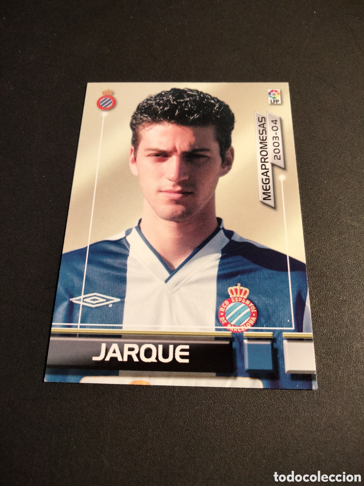 Coleccionismo cromos antiguos: JARQUE # 394 R.C.D. ESPANYOL MEGAPROMESAS MEGAFICHAS ( MEGACRACKS) 2003/04 PANINI