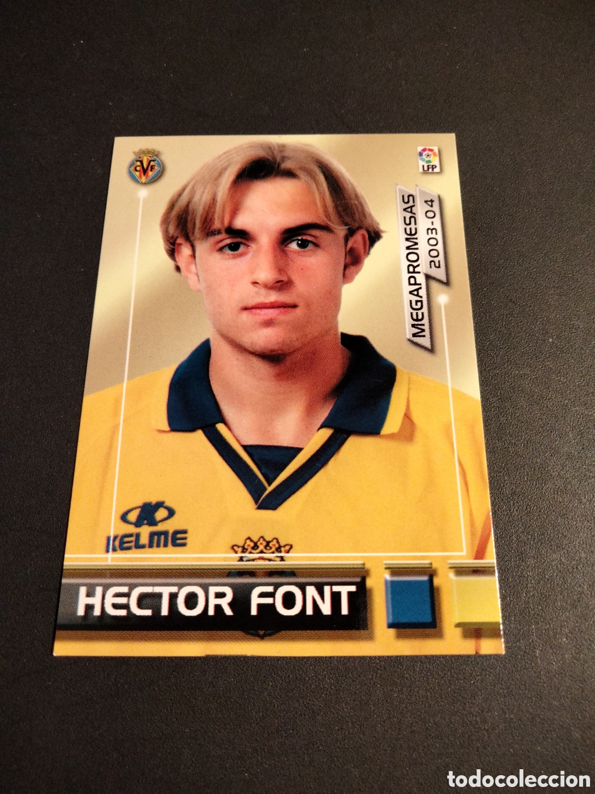 Coleccionismo cromos antiguos: HECTOR FONT # 397 VILLARREAL CF. MEGAPROMESAS MEGAFICHAS ( MEGACRACKS) 2003/04 PANINI