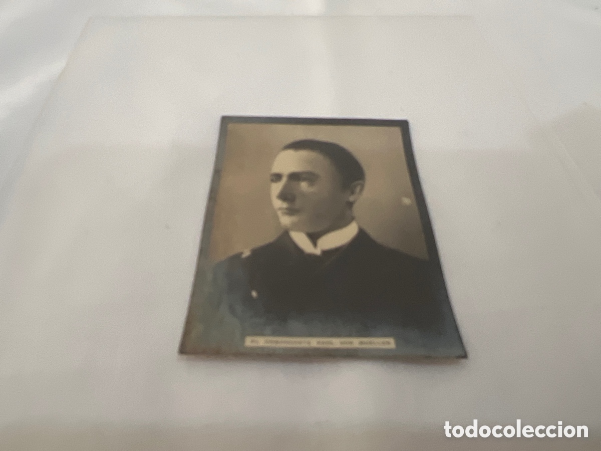 Coleccionismo cromos antiguos: 1908 EL COMANDANTE KARL VON MUELLER # 858 SUSINI &Aacute;LBUM UNIVERSAL