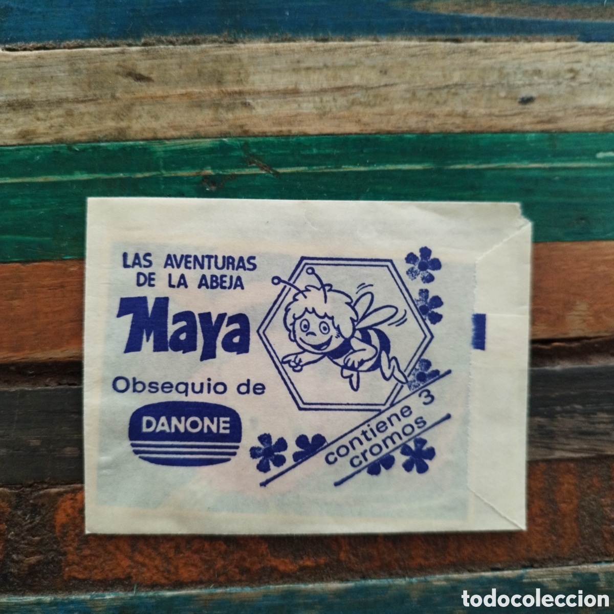 Coleccionismo cromos antiguos: DANONE , SOBRE SIN ABRIR COLECCION LAS AVENTURAS DE LA ABEJA MAYA