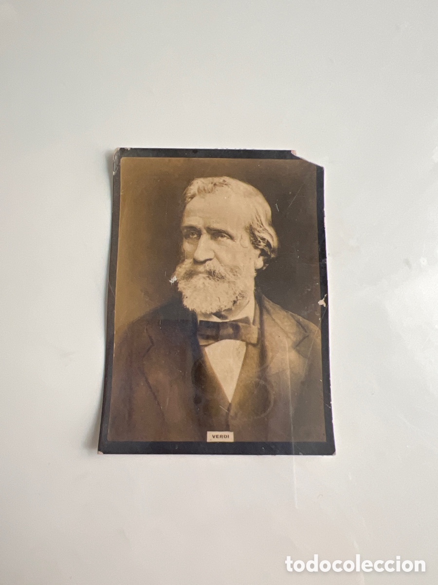Coleccionismo cromos antiguos: 1908 VERDI # 4 SUSINI &Aacute;LBUM UNIVERSAL