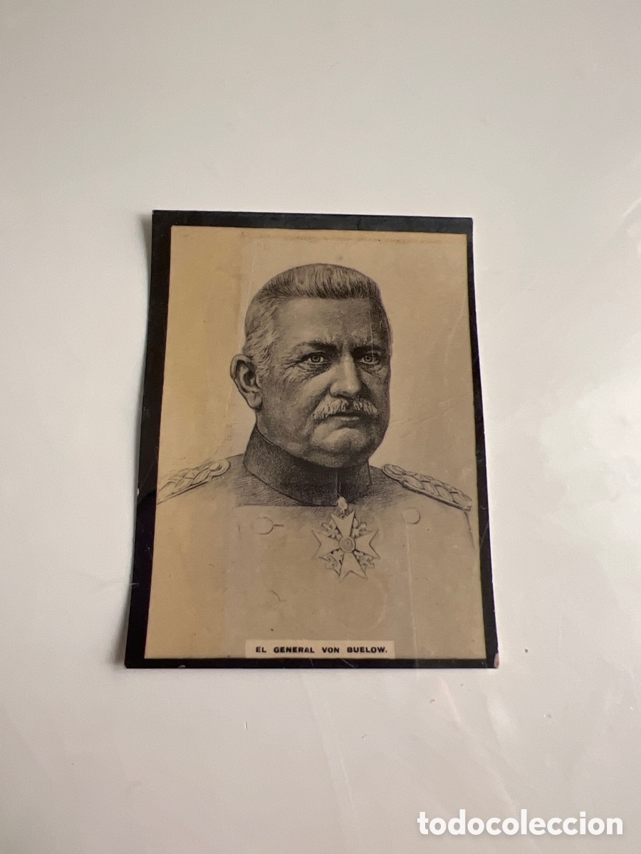 Coleccionismo cromos antiguos: 1908 EL GENERAL VON BUELOW # 841 SUSINI &Aacute;LBUM UNIVERSAL