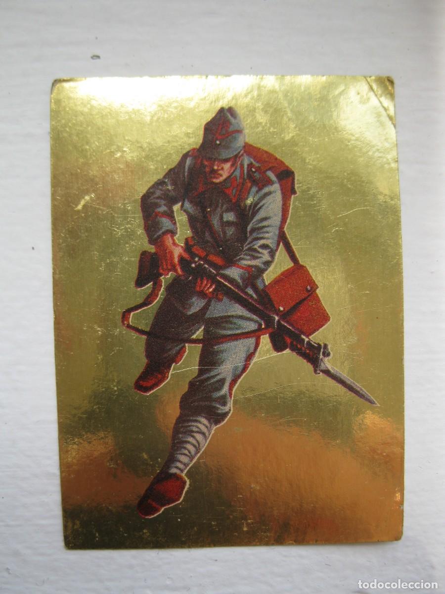 Coleccionismo cromos antiguos: HECHOS Y SOLDADOS DEL SIGLO XX - CROMO N&ordm; 52 - SOLDADO RUMANO - EDITORIAL MAGA - NUNCA PEGADO.